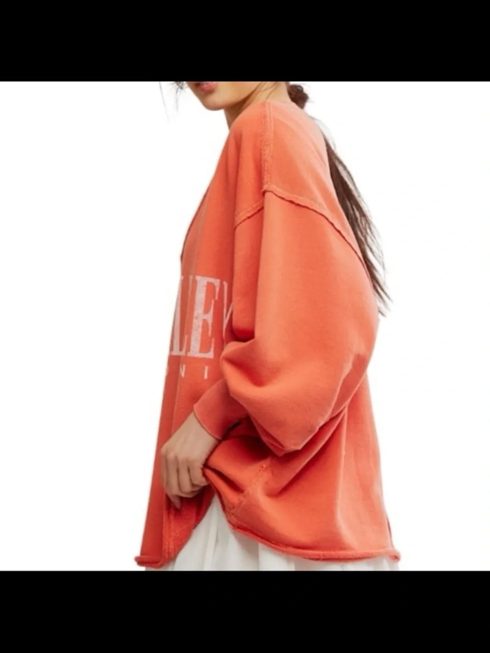 Free People relaxed coral